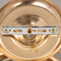 Люстра "Нежность" 3х40Вт Е27 золото 42х42х18см