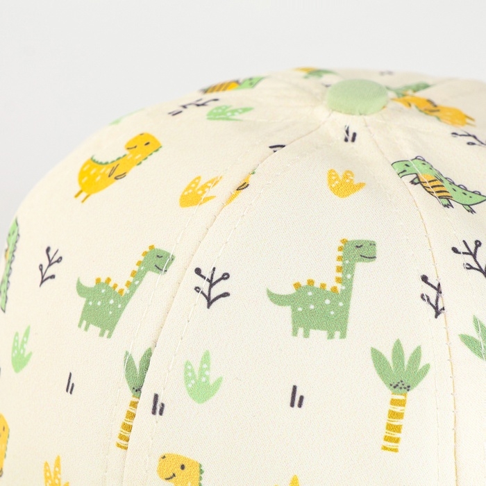 Кепка детская для мальчика &laquo;Дино в лесу&raquo;, р-р. 48-50