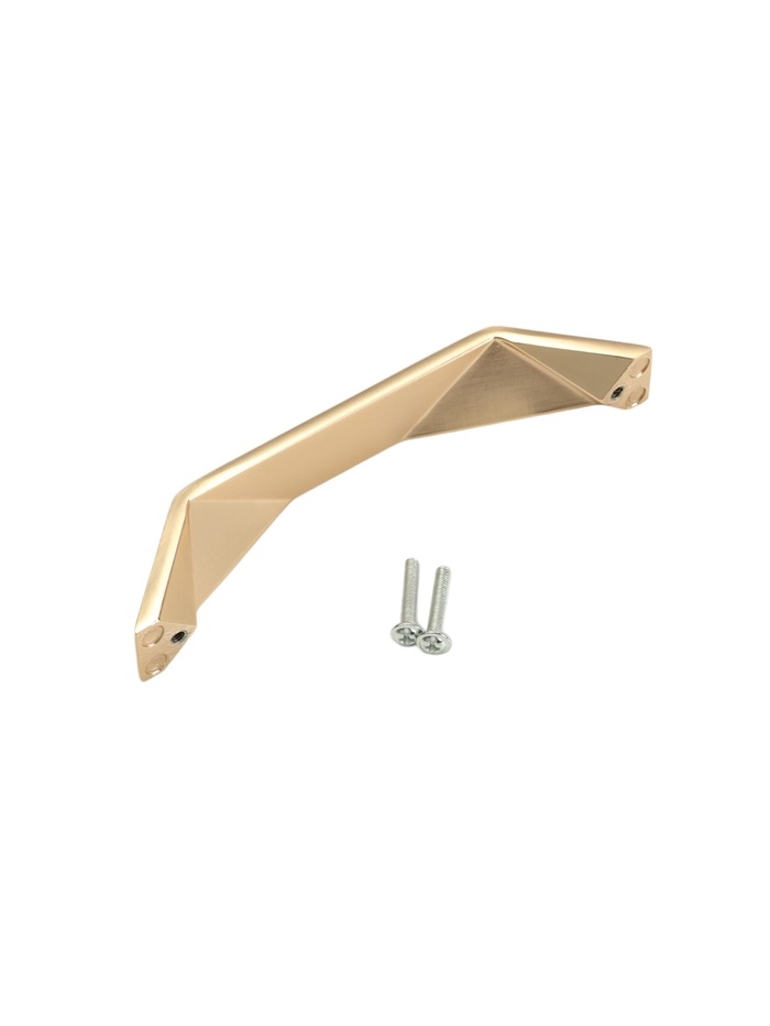 Ручка-скоба CAPPIO EDGE, м/о 128 мм, цвет золото