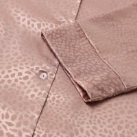 Пижама женская (рубашка, брюки) KAFTAN "Леопард", золотой, р.40-42