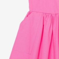 Платье для девочки с карманами KAFTAN, размер 34 (122-128), цвет ярко-розовый