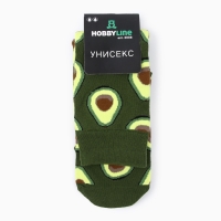 Носки женские "Авокадо", цвет бирюзовый, размер 36-43