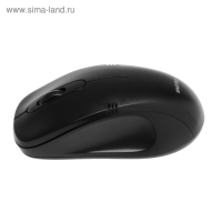 Мышь Smartbuy ONE 358AG-K, беспроводная, оптическая, 1200 dpi, USB, 2xAAA, черная