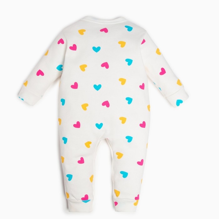 Комбинезоны детские Крошка Я "Love"-2 шт, рост 68-74 см