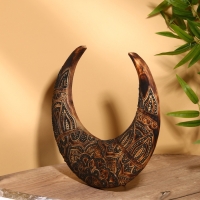 Декор интерьерный "Рога" дерево 40х6х40 см