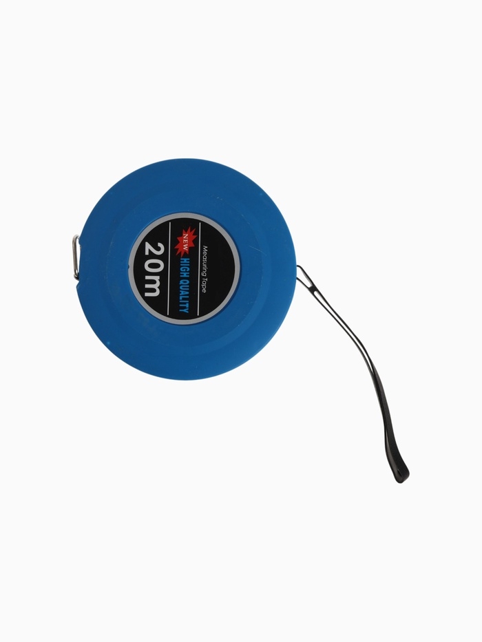 Рулетка геодезическая ЛОМ, ПВХ лента, 20 м х 12.5 мм