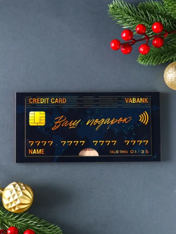 Купюрница "Ваш подарок" шкатулка для денег