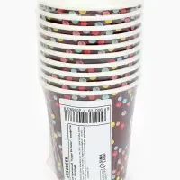 Стакан одноразовый бумажный &laquo;Happy Birthday&raquo; , конфетти 250 мл