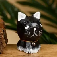 Набор сувенирный "Милые котята" дерево Албезия (4 штуки), 6 см