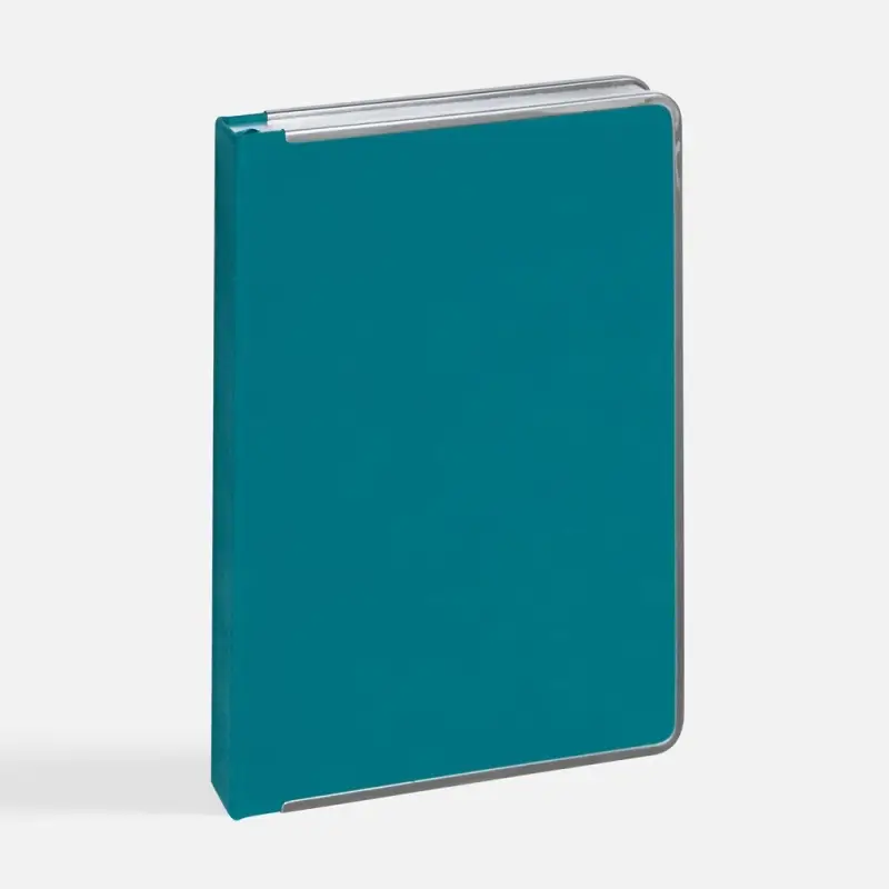 Ежедневник Metal Frame на заказ, датированный, бирюзовый