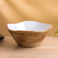 Салатник "Лимоны" дерево манго 29х29х11 см