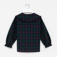 Рубашка для девочки KAFTAN "Клетка", р. 30 (98-104 см)