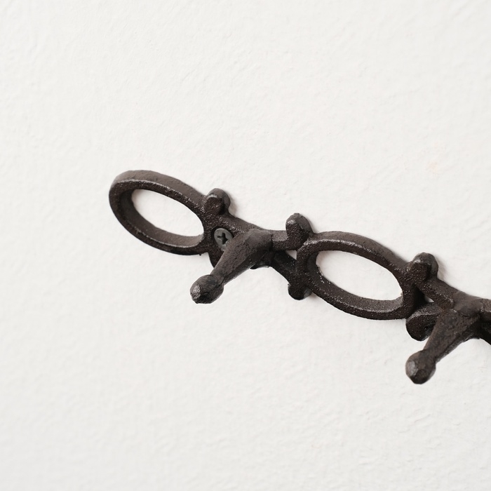 Набор фигурок настенных &laquo;Кухонная утварь&raquo;, 5 предметов, панно чугун, 22&times;33&times;3 см