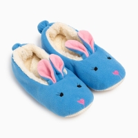 Тапочки женские, цвет голубой, размер 36 Тапочки женские, цвет голубой, размер 36