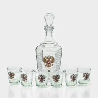 Набор стеклянный для вина «Орел», 50 мл, 7 предметов Набор стеклянный для вина «Орел», 50 мл, 7 предметов