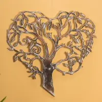 Панно "Дерево" МДФ, 60х60х1 см, коричневый