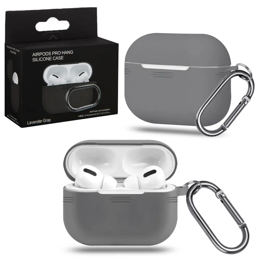 Чехол APods Pro с карабином №13 Gray