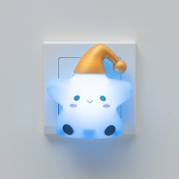 Ночник &laquo;Звездочка в колпаке&raquo; 1Вт LED синий 6,5х8х8,5см