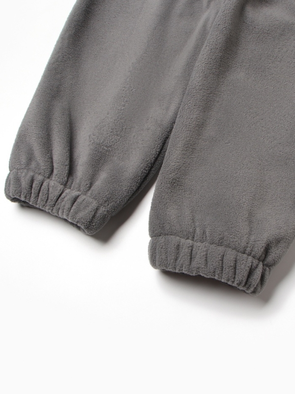 Костюм флисовый (худи и брюки) детский MINAKU: Fleece Soft, цвет серый, рост 116 см