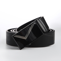 Ремень мужской &laquo;Великан&raquo;, ширина 4 см, автомат, пряжка металл, цвет чёрный