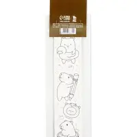 Закладки для книг картонные 5 шт., шпаргалки &laquo;Капибара&raquo;