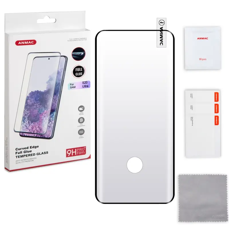 Защитное стекло SAM S20 Ultra Full Glue ANMAC Арт.1137375