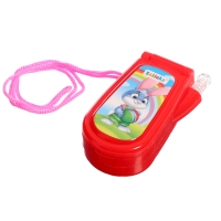 Музыкальный телефон &laquo;Зверюшки&raquo;, русская озвучка, световые эффекты, работает от батареек, МИКС