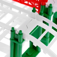 Железная дорога &laquo;Новогоднее приключение&raquo;, с фигурками, 125 деталей