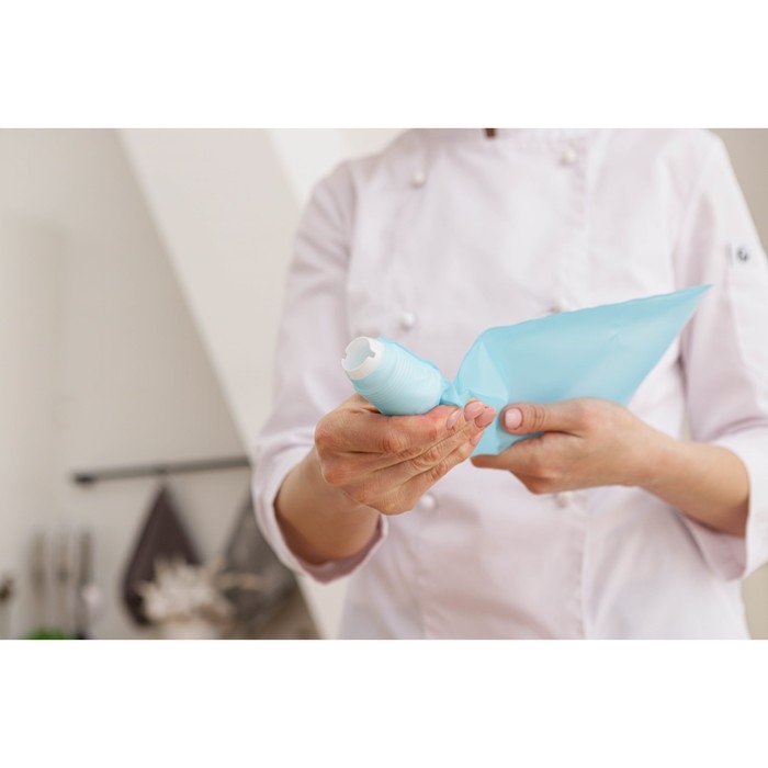 Набор кондитерский, 8 предметов: мешок, адаптер, 6 насадок d=3 см