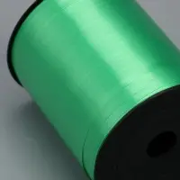 Лента для декора и подарков, зеленый, 0,5 см х 500 м