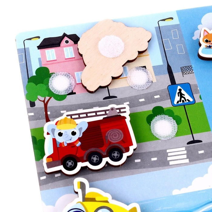 Липучки &laquo;Машинки&raquo;&lrm;