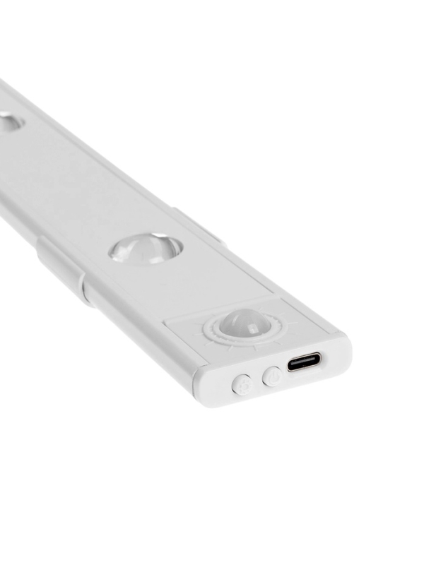 Светильник светодиодный с датчиком движения, 4Вт, от аккум. батареи, 50 см, 3000К-6500К