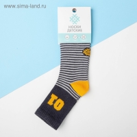 Носки детские KAFTAN "01" размер 16-18, цвет синий