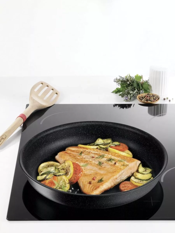 Набор посуды со съемной ручкой Ingenio Black Stone