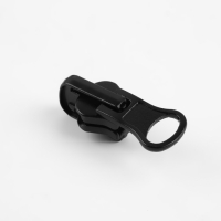 Бегунок автоматический реверсивный для молнии &laquo;Трактор&raquo;, №8, 10 шт, цвет чёрный