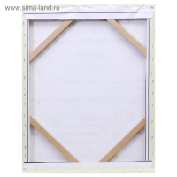 Картина на холсте "Правила нашей кухни" 40х50 см