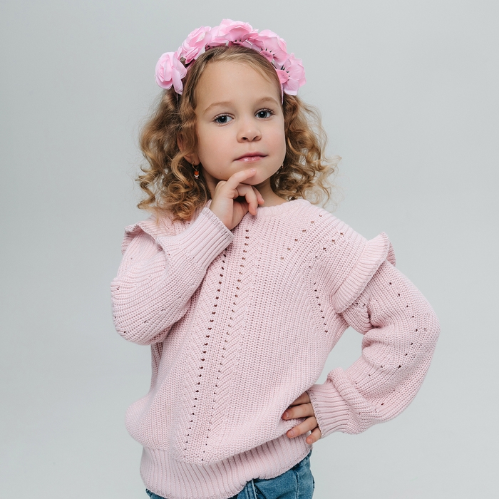 Карнавальный ободок &laquo;Розовые розы&raquo;