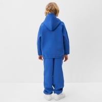 Костюм детский (худи, брюки) MINAKU: Basic Line KIDS, oversize, цвет синий, рост 140 Костюм детский (худи, брюки) MINAKU: Basic Line KIDS, oversize, цвет синий, рост 140