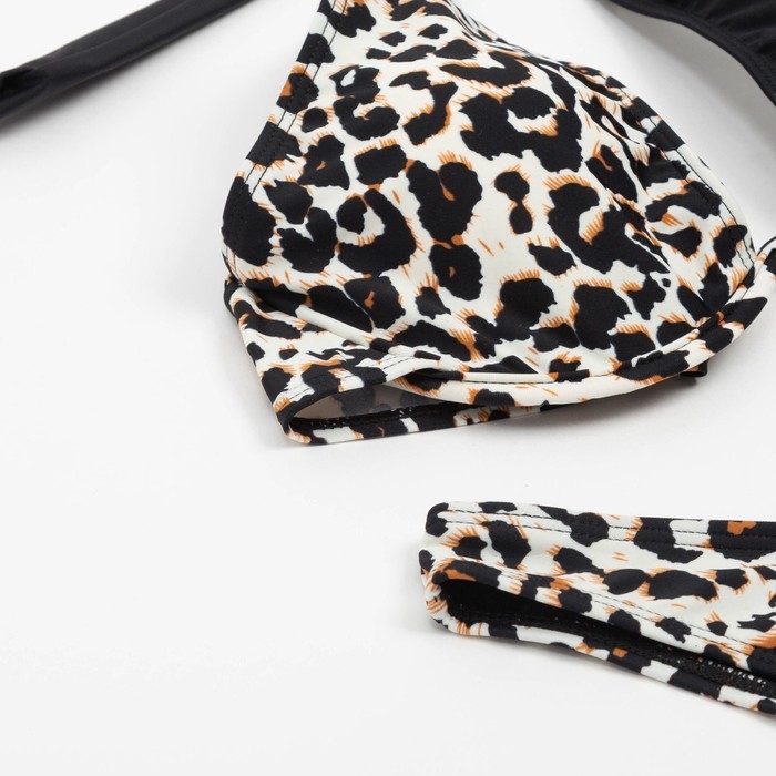 Купальник раздельный MINAKU леопардовый, размер 42 Купальник раздельный MINAKU леопардовый, размер 42