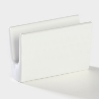 Набор керамический для специй на бамбуковой подставке BellaTenero &laquo;Герда&raquo;, 3 предмета: солонка 120 мл, перечница 120 мл, салфетница, цвет белый