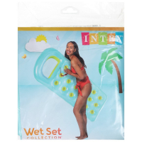 Матрас для плавания &laquo;Расплавленный лёд&raquo;, 188 х 71 см, цвет МИКС, 59895NP INTEX