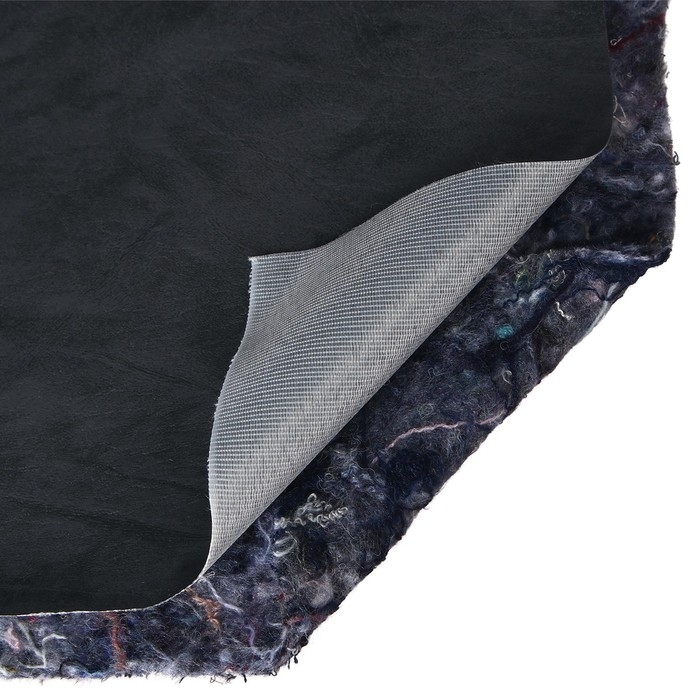 Комплект для обивки дверей, 110 &times; 200 см: иск.кожа, ватин 5 мм, гвозди, струна, серый, &laquo;Ватин&raquo;