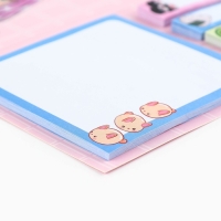 Книжка стикеров &laquo;Аниме девочка&raquo;, 5 блоков, 30 л