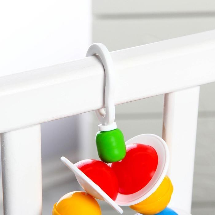 Подвеска - погремушка «Солнечный зайчик» на кроватку, коляску, цвет МИКС, Аэлита Подвеска - погремушка «Солнечный зайчик» на кроватку, коляску, цвет МИКС, Аэлита