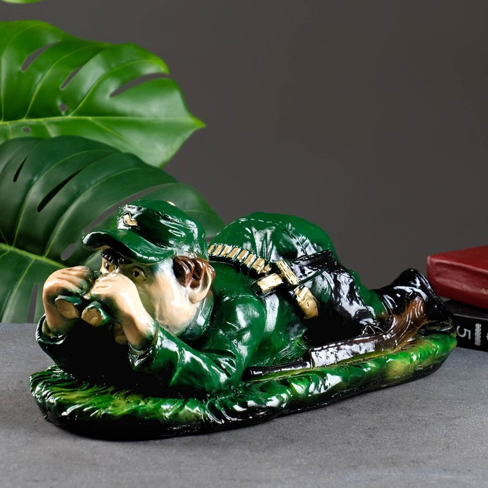 Подставка под бутылку "Охотник" цветной 39см