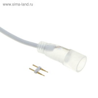 Гибкий неон Luazon Lighting 16 мм круглый, IP65, 50 м, SMD2835, 120 LED/м, 220 В, свечение синее Гибкий неон Luazon Lighting 16 мм круглый, IP65, 50 м, SMD2835, 120 LED/м, 220 В, свечение синее