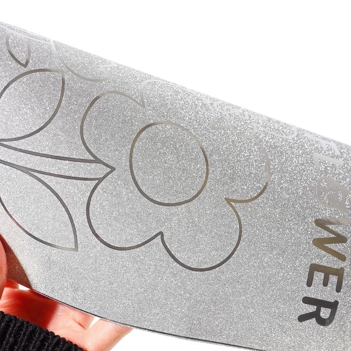 Бумага цветная самоклеящаяся, раскраска, А4, 6 листов, 1 цвет, с блёстками, односторонняя, в пакете, 80 г/м&sup2;, Маша и Медведь