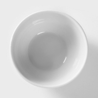 Солонка - соусник «Романс», 50 мл, цвет белый Солонка - соусник «Романс», 50 мл, цвет белый