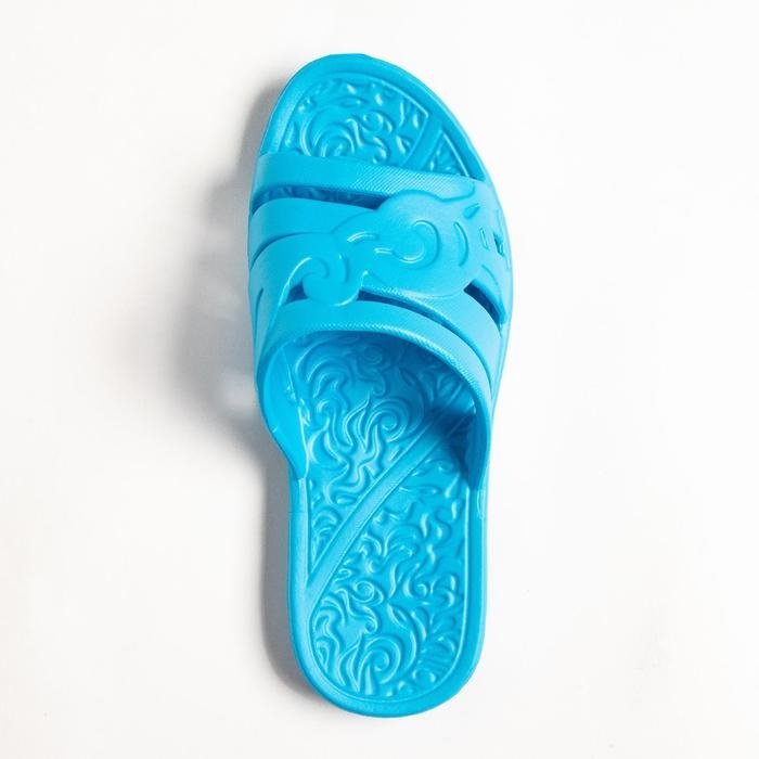 Сланцы женские &laquo;Линда&raquo; цвет васильковый, размер 36-37