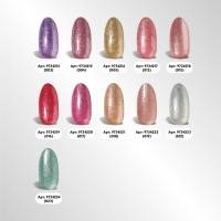 Гель лак для ногтей, &laquo;CHROME&raquo;, шиммерный, 3-х фазный, 8мл, LED/UV, цвет зелёный (023)